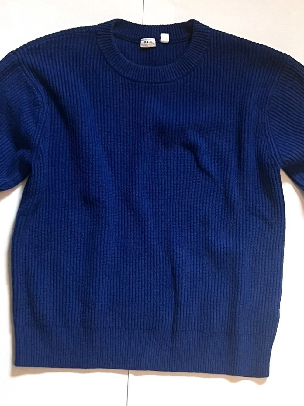 GAP BOYS BLUE CABLE KNIT SWEATER SIZE XXL 14-16 HUSKEY